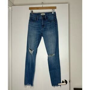 Madewell Women's Size 26 Skinny Jeans - Distressed Denim